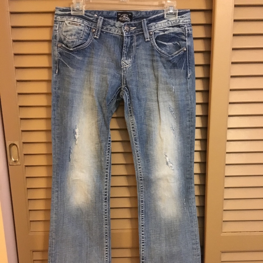 ReRock Jeans by Express Size 4 Destroyed